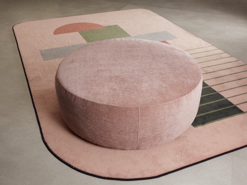 Flexteam, Forever 020 Pouf diam.100 cm 