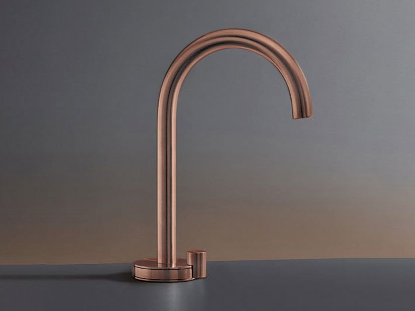 Cea, Giotto Miscelatore lavabo rame satinato 