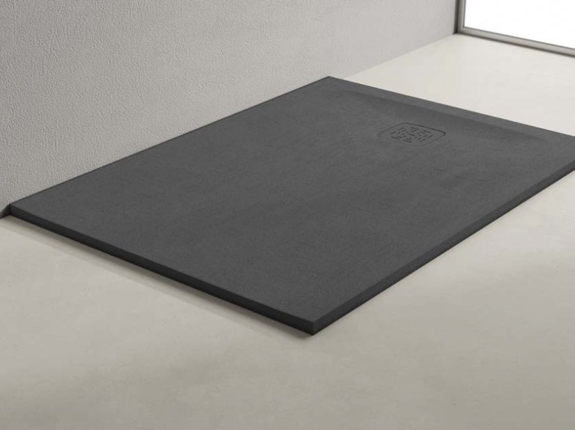Disenia, Nolita Shower tray 80x120 cm BLACK 