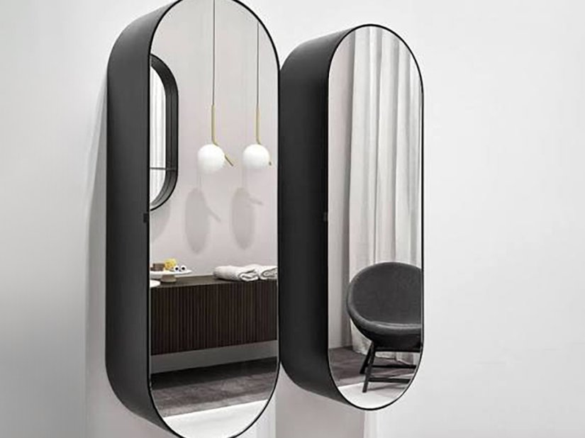 Cielo, Elio Storage mirror 145x50 cm 