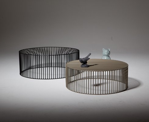 Atipico, Tamburo Tavolino Diametro 80 cm 