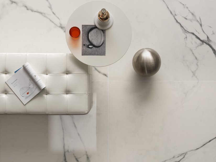 Lea, Timeless Marble Slimtech 100x100 cm 