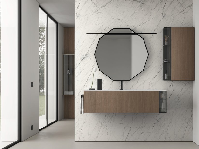 Aqua, Dogma Vanity unit 132x50 cm 