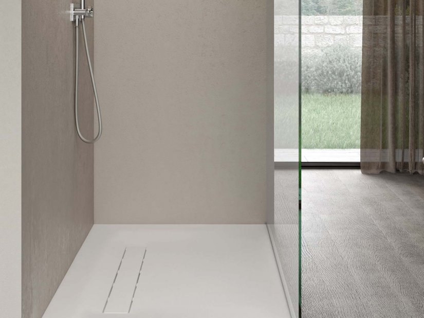Disenia, City Piatto doccia 80x100 cm BIANCO 