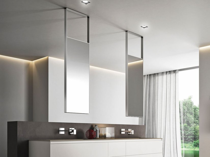 Idea, Specchio a soffitto 40x120 cm 