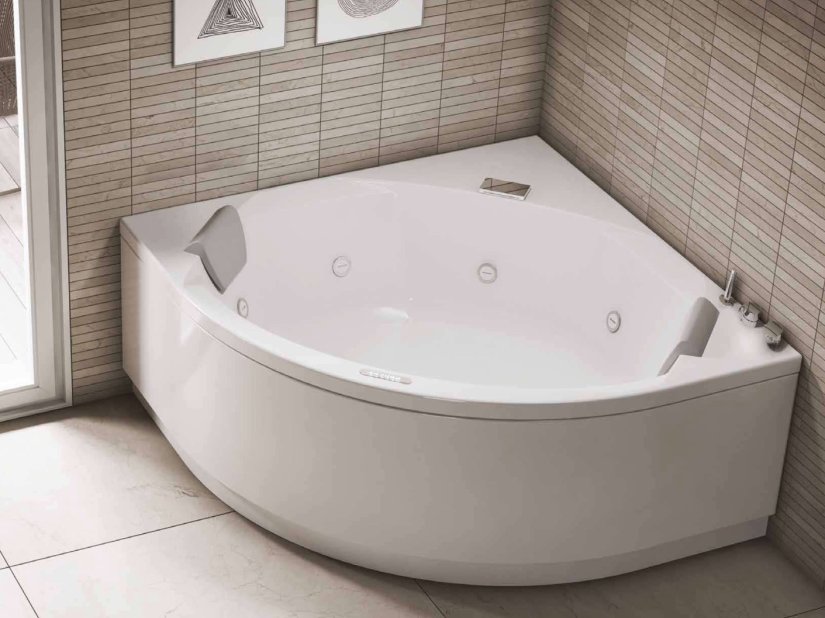 Kinedo, Saphir 140 angolare Vasca idromassaggio 