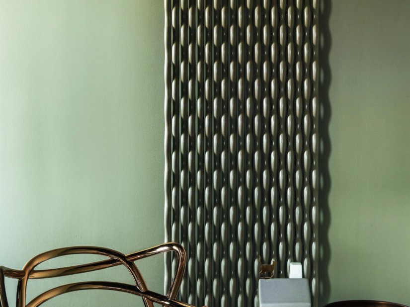 Tubes, Trame20 Termoarredo 183x37 MARRONE TERRA MICALIZZATO 