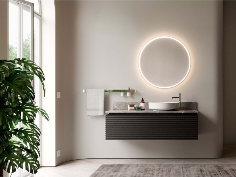 Idea, Eclissi Specchio con illuminazione 