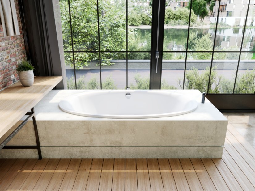 Kaldewei, Ellipso Duo Oval Bathtub 190x100 cm 