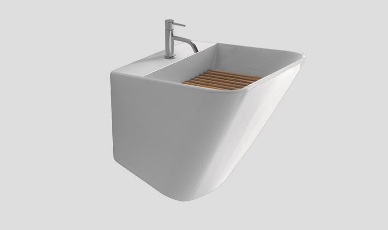 Galassia, Meg11 Lavabo-lavatoio 55x47 cm 