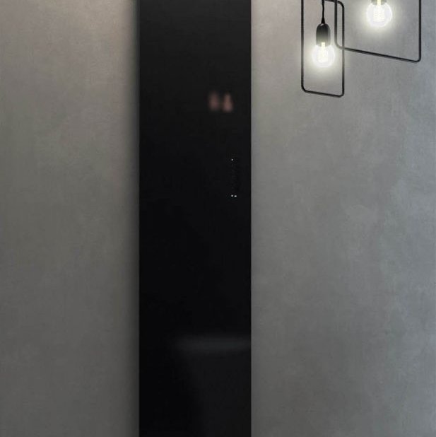 Disenia, Helios Termoarredo 40x120 cm NERO 