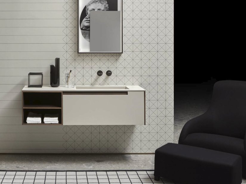 antoniolupi, Orma Vanity unit 135x40 cm 