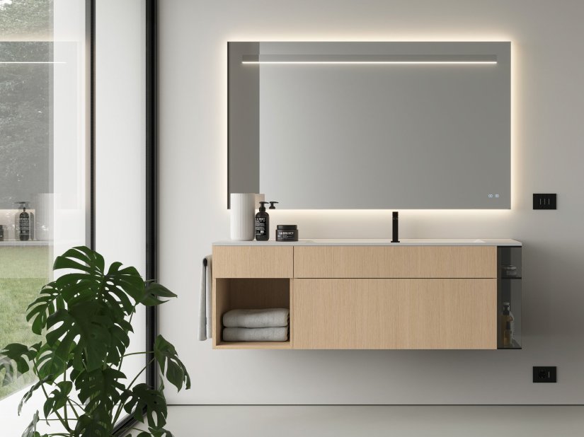Aqua, Dogma Vanity unit 152x50 cm 