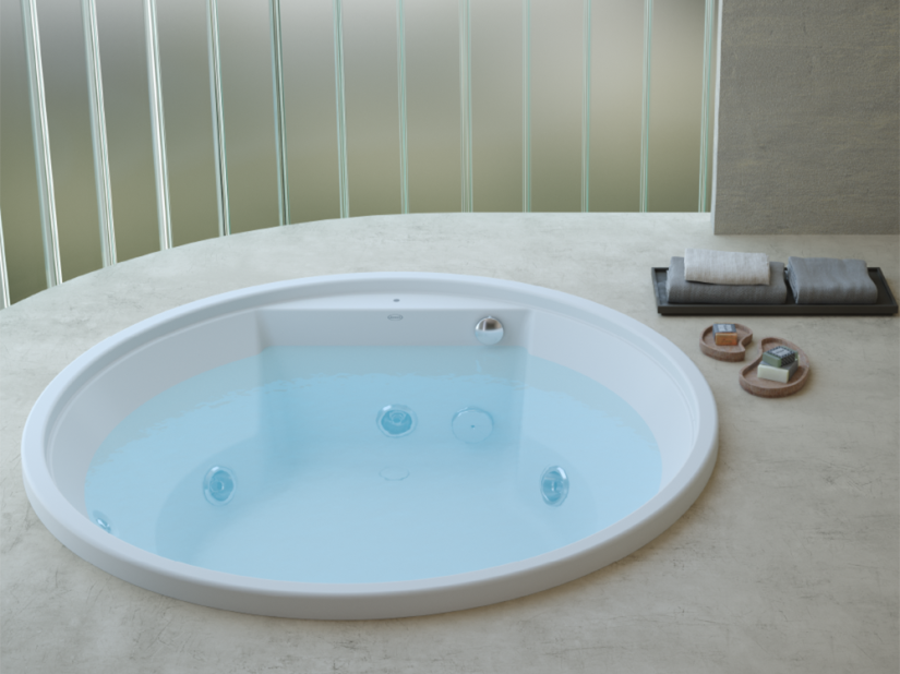 Jacuzzi, Round 150 Whirlpool bathtub 