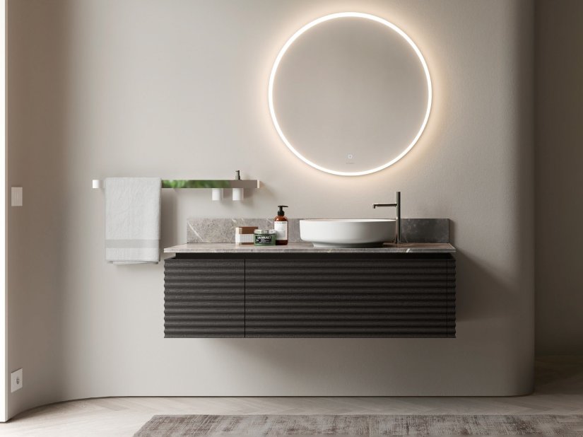 Aqua, Dolcevita Vanity unit 131x50 cm 