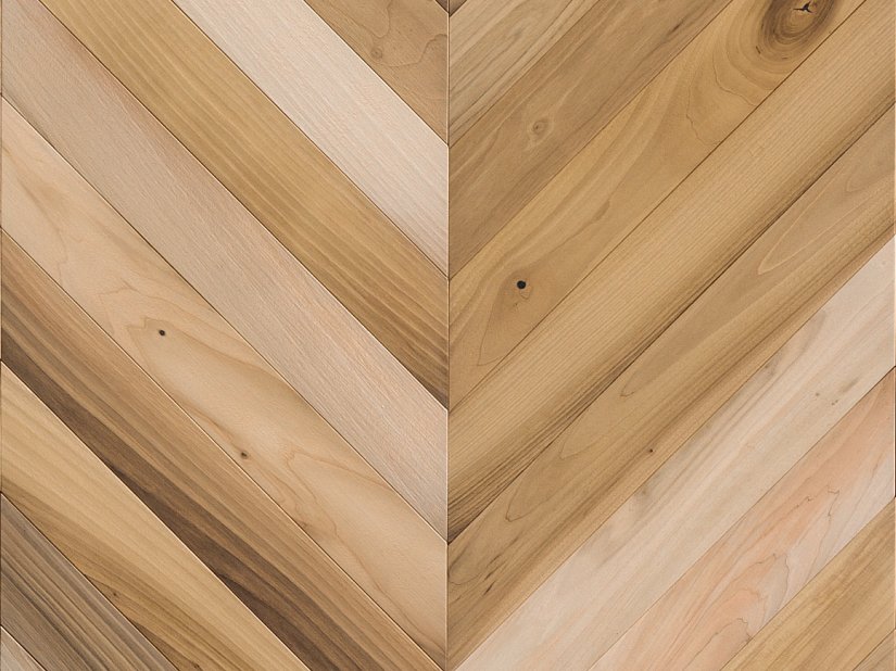 Woodco, Signature Herringbone 45 Natural Walnut Parquet 