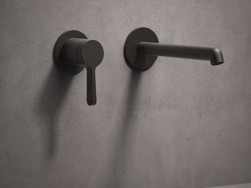 Fantini, Torino Wall-mount washbasin mixer 