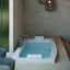 Jacuzzi, Invita Whirlpool massage tub 180x88 cm