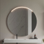 Aqua, Lap Specchio con luce diametro 80 cm