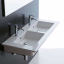 Galassia, Plus Design Doppio lavabo L 121 cm