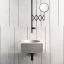 Fantini, Fontane Bianche Miscelatore lavabo + Specchio
