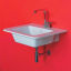 Flaminia, Volo Lavabo 52x46 cm