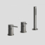 Gessi, Bath316 Gruppo vasca Warm Bronze Brushed PVD