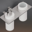 Cea, Stem Dosatore + portaspazzolini 20 cm