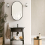 Cielo, Catino Oval Console 70x50 cm