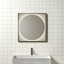 antoniolupi, Dialoganti Mirror with light 70x70 cm