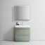 Idea, Multiplo Storage mirror 80x80 cm