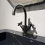 Fantini, Icona Classic Gruppo lavabo Matt GUN Metal PVD