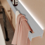 antoniolupi, Letteramuta Aluminium wall shelf L 90 cm