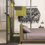 Zanotta, Talamo Bed for mattress 160x200 cm